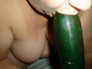 Is there anyone who would exchange dick for zucchini? 3 of 6