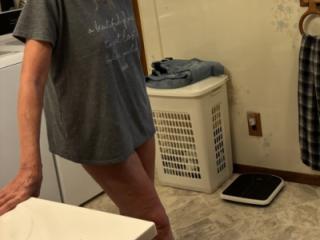 Dee getting ready for a shower 3 of 10
