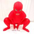 Busty Tina in a zentai