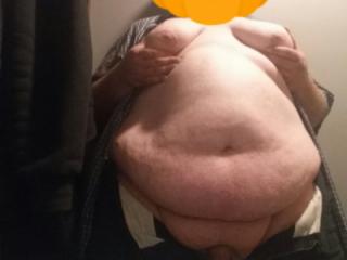 Naughty fat guy 1 of 9