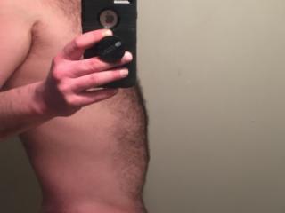 If you look past my penis you can see what I look like 4 of 6