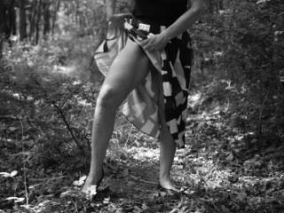 In the forest – The black-and-white session 7 of 12