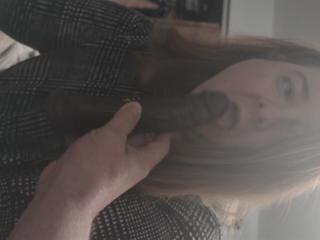 Black Dildo Fun