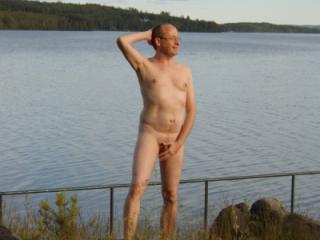 Nude in Sweden in nature 1 of 15