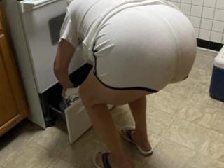 Sweet blonde wife’s ass! Hotel/VRBO trip 5 of 17