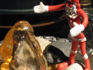 Santa finds a naughty  girl 4 of 8