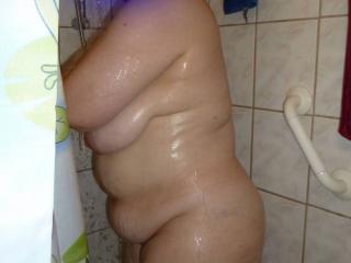 A little shower after a day with sex, sperm ,pee, masturbation 18 of 19
