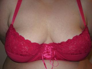 Me in a red bra 1 of 5
