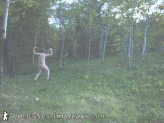 sexyshycpl 12th  camping, we saw bigfoot!! lol 3 of 3