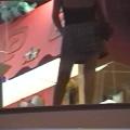 wife upskirt in mall