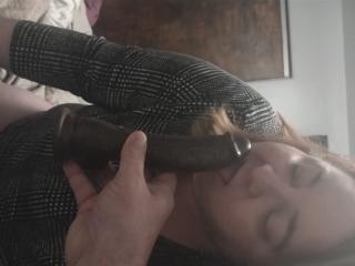 Black Dildo Fun 5 of 15