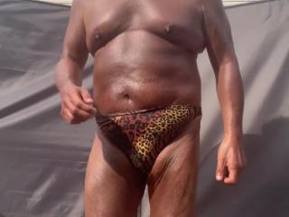 Animal Print bikini. You like?