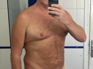 Naked in the bathroom 1 of 6