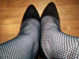 Fishnets and heels 3 of 8