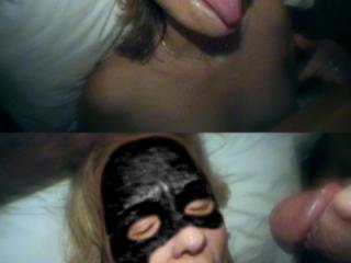 Hubby came on my face 6 times in a row (photo set) 12 of 20
