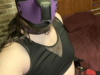 Sissy puppy exposes and wanks 3 of 18