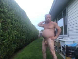 showing off my cock and balls 3 of 15