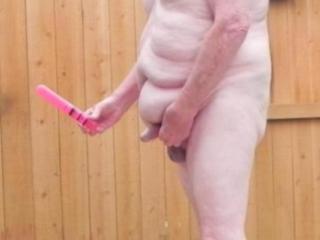 Tom Backyard Nude for Adultism 6 of 7