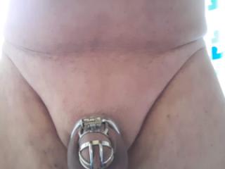 Naked Shaved Chastity 5 of 19