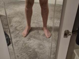 Trying on the wife's underwear 8 of 11