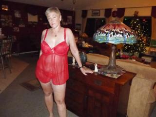 wife in red lingirie 8 of 14