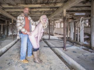 Sexy in an Abandoned Barn 5 of 8