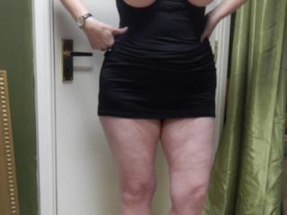 just a dress and heels 1 of 6