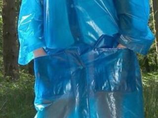 Stephanie in plastic 2 of 10