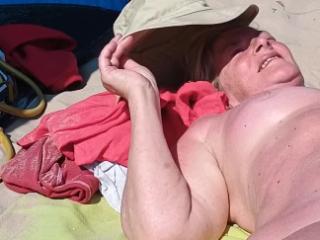 Wife playing with old guy