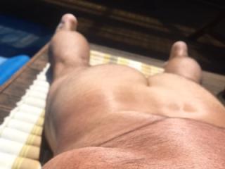 Comment on me relaxing on the deck 1 of 9