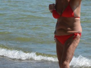 My New Red Bikini 8 of 20