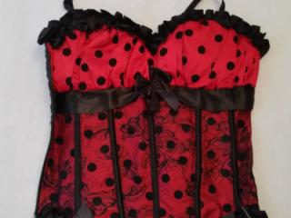 My cuck loves to wear women's clothes, breasts, stockings..... 6 of 13