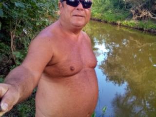 Hungarian nudist fisherman 1 of 9