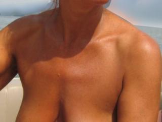 What do you think of my tits ??? Yes or not interesting ??? 5 of 7