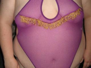 BBW in Purple Mesh 3 of 16