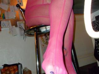 Candy pink bodystocking 2 of 8