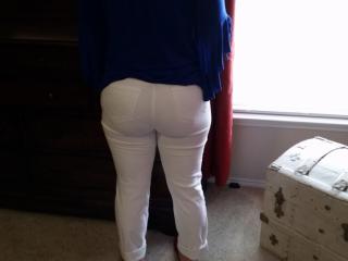 Ass in white pants 4 of 15