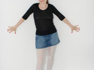 Some pantyhose and skirt photos after a therapy session 7 of 7