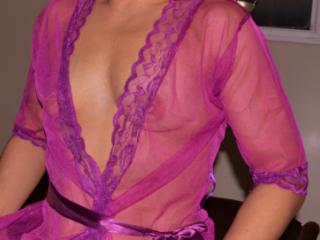 New pink robe with stockings 10 18 of 19