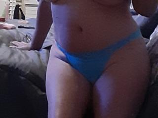 Blue Lace Panties 2 of 4