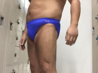 Would you suck me in the sauna or the steam rooms? 18 of 19