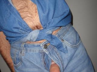 Jeans and cock 5 of 7