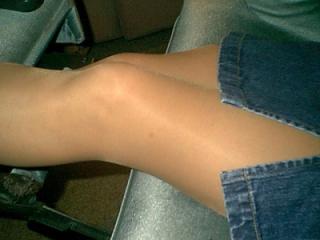 My hubby loves my small hosed feet 12 of 16