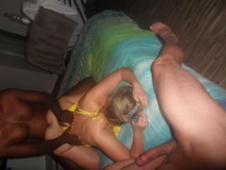 I compare the cock of my husband and that of my black lover 8 of 20