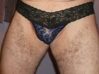 Front View In Wifes Thongs 1 of 10