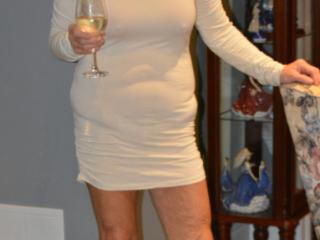 White Sweater Dress 2 of 20