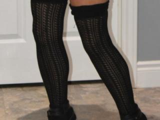 Knitted Dress and Stockings 2 of 4