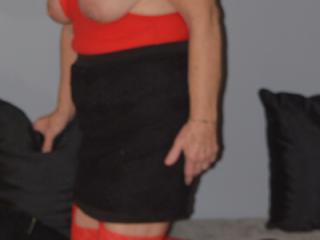 Red Mini Halter Top Dress 14 of 20