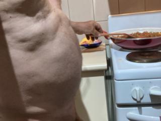 Naked cooking 2 of 4