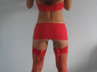 Hot Woman in Red 5 of 9